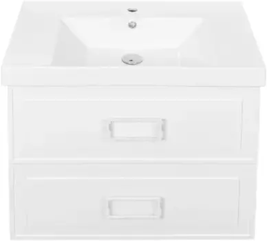 Тумба белый матовый 77,6 см La Fenice Cubo Twin FNC-01-CUB-B-80-2