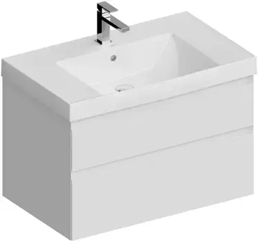 Тумба белый матовый 77,8 см Kerama Marazzi Cubo CUB.80.2\WHT.M