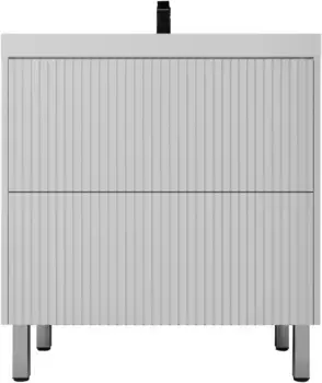 Тумба белый матовый 80,2 см Style Line Стокгольм ЛС-00002335