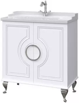 Тумба белый матовый 80,6 см Caprigo Valletta 35312-TP811