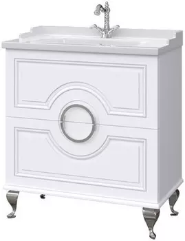 Тумба белый матовый 80,6 см Caprigo Valletta 35317-TP811