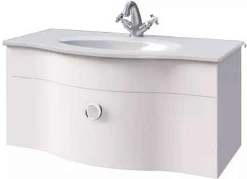 Тумба белый матовый 85 см Caprigo Nokturn 1313-TP811