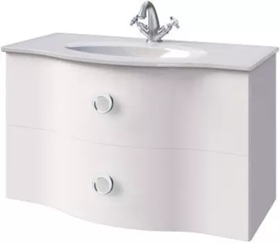 Тумба белый матовый 85 см Caprigo Nokturn 1319-TP811