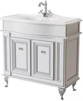 Тумба белый матовый 88,8 см Caprigo Fresco 10613G-B016