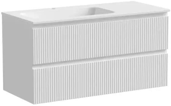 Тумба белый матовый 99,5 см Sancos Snob T SNT100LW