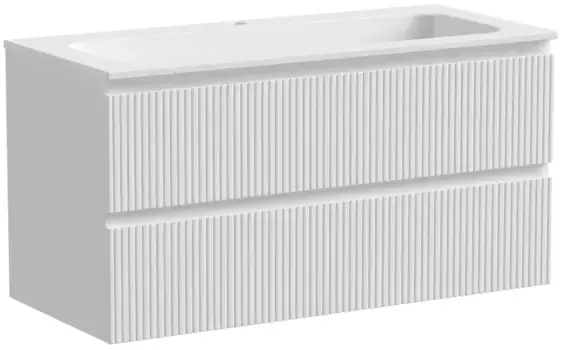 Тумба белый матовый 99,5 см Sancos Snob T SNT100W