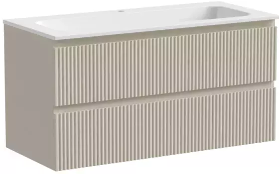 Тумба бежевый матовый 99,5 см Sancos Snob R SNR100CE