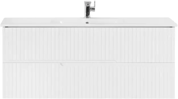 Тумба Bianco Lucido 119,7 см Cezares Duet DUET-1200-2C-SO-BL