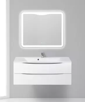 Тумба Bianco Lucido 119,6 см BelBagno Marino MARINO-1200-2C-SO-BL-P