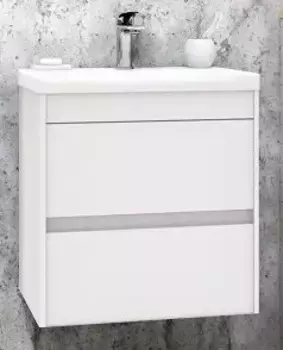 Тумба Bianco Lucido 49,6 см Art&Max Family FAMILY-500-2C-SO-BL