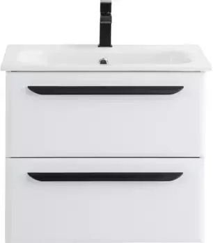 Тумба Bianco Lucido 57 см Cezares Eco ECO-CER-600-2C-SO-BL