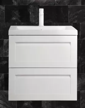 Тумба Bianco Lucido 60 см Art&Max Platino AM-Platino-600-2C-SO-BL-Cer