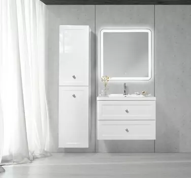 Тумба Bianco Lucido 75 см BelBagno Dublin DUBLIN-750-2C-SO-BL