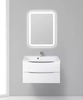 Тумба Bianco Lucido 79,6 см BelBagno Marino MARINO-800-2C-SO-BL-P