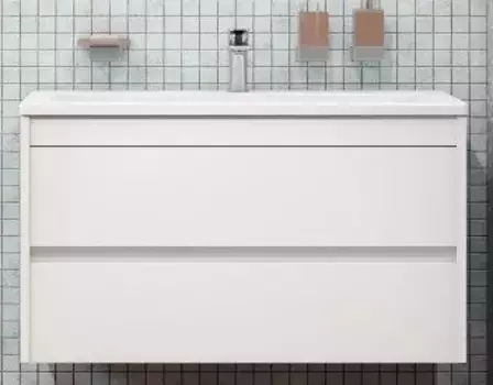 Тумба Bianco Lucido 89,6 см Art&Max Family FAMILY-900-2C-SO-BL