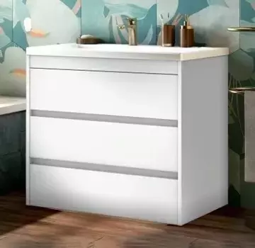 Тумба Bianco Lucido 89,6 см Art&Max Family FAMILY-900-3C-PIA-BL