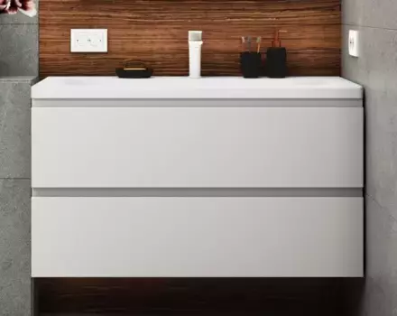 Тумба Bianco Matt 100 см Art&Max Bianchi AM-Bianchi-1000-2C-SO-BM