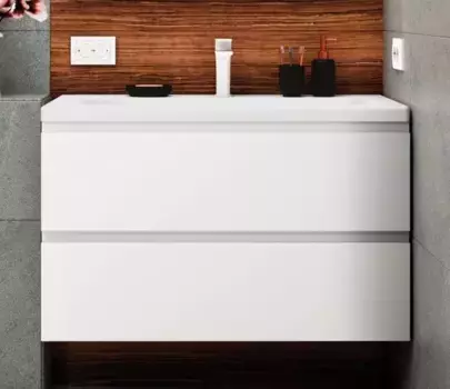 Тумба Bianco Matt 90 см Art&Max Bianchi AM-Bianchi-900-2C-SO-BM