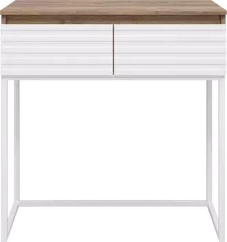 Тумба Brevita Dakota DAK-019080-19-012Я 80,6 см, напольная, белый матовый/дуб галифакс