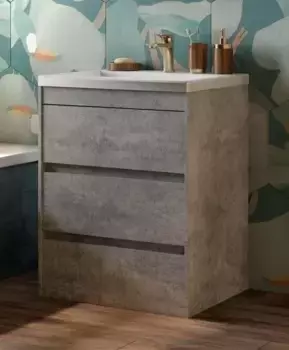 Тумба Cemento Veneto 57,6 см Art&Max Family FAMILY-580-3C-PIA-CV