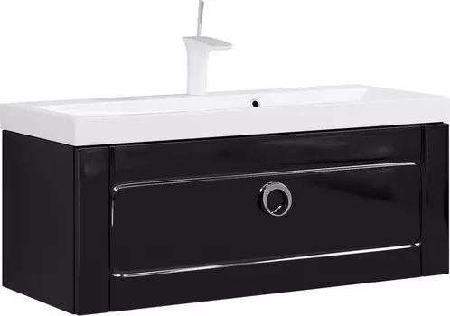 Тумба черный 100 см Aqwella 5 Stars Infinity inf.01.10/001/BLK