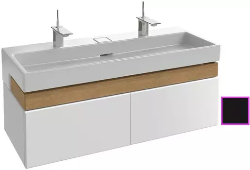 Тумба черный глянец 120 см Jacob Delafon Terrace EB1188-274