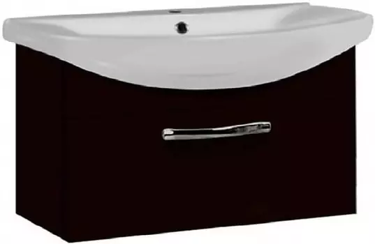 Тумба черный 76 см Акватон Ария 1A141701AA950