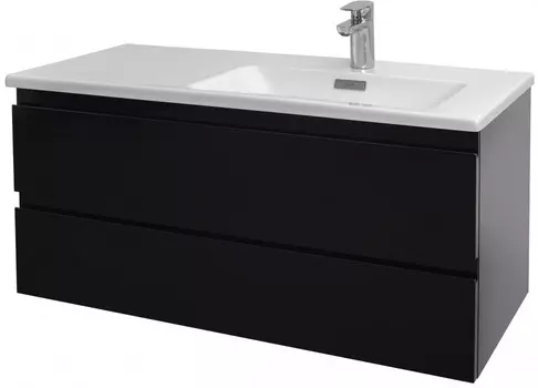 Тумба черный глянец 99,8 см Jacob Delafon Madeleine EB2055-J52