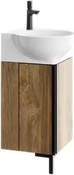 Тумба дуб балтийский 35,5x35,5 см Aqwella Porto POR0104DB