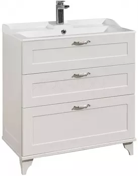 Тумба дуб белый 80 см Акватон Леон 1A187801LBPS0