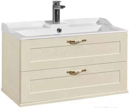 Тумба дуб бежевый 80 см Акватон Леон 1A186301LBPR0