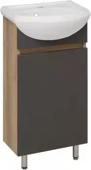 Тумба дуб/графит 38,5 см Runo Лада 00-00001195