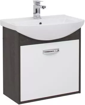 Тумба дуб кантенбери/белый 60,4 см Aquanet Грейс 00198376