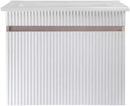 Тумба дуб крафт/белый глянец 71,8 см Runo Модена 00-00001427