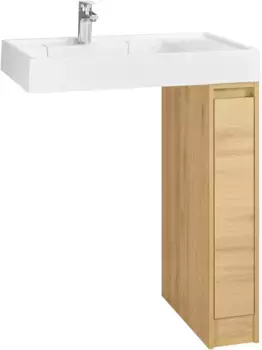 Тумба дуб сантана 18 см Акватон Лондри 1A2671K1LH0C0