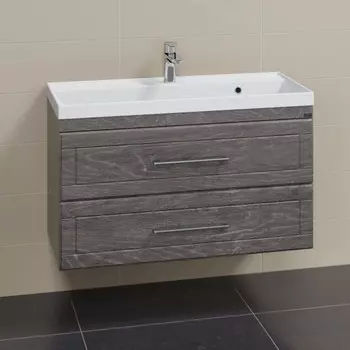 Тумба дуб шале графит 100 см Санта Венера 221022