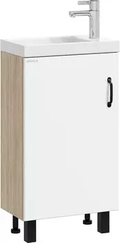 Тумба дуб сонома/белый матовый 45 см Onika Тимбер 104508