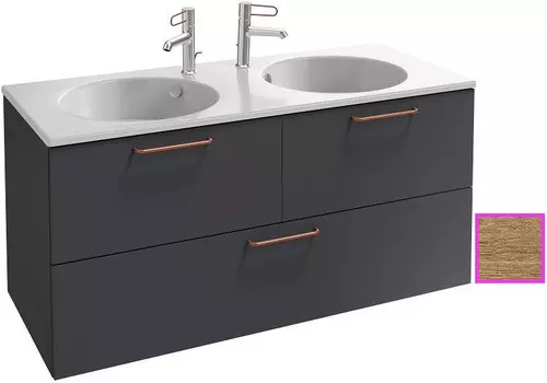 Тумба дуб табак 120 см Jacob Delafon Odeon Rive Gauche EB2545-R9-E52