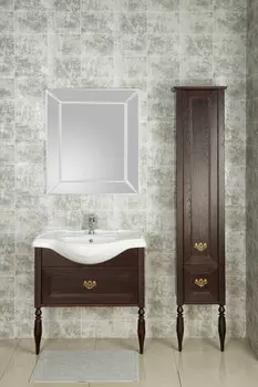 Тумба дуб тёмный шоколад 83 см Roca America Evolution L ZRU9302959