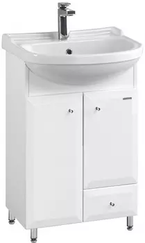 Тумба белый глянец 52,2 см Акватон Джимми 1A068201DJ010