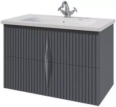 Тумба графит матовый 75 см Caprigo Novara 35916-TP810