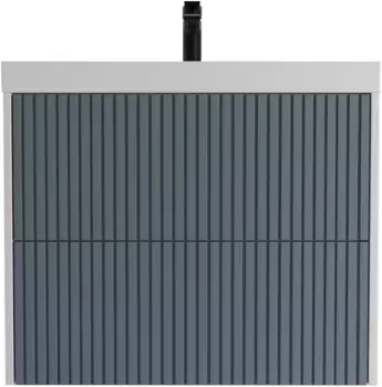 Тумба графит матовый/белый матовый 70 см Style Line Стокгольм ЛС-00002312