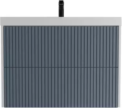 Тумба графит матовый/белый матовый 80,2 см Style Line Стокгольм ЛС-00002314