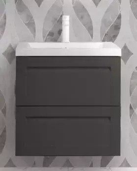 Тумба Grigio Matt 57 см Art&Max Platino AM-Platino-580-2C-SO-GM