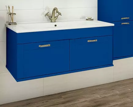 Тумба индиго матовый 102,8 см Sanflor Ванесса C0002144