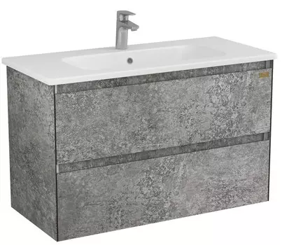 Тумба индустриальный бетон 96 см Edelform Sirius 36499