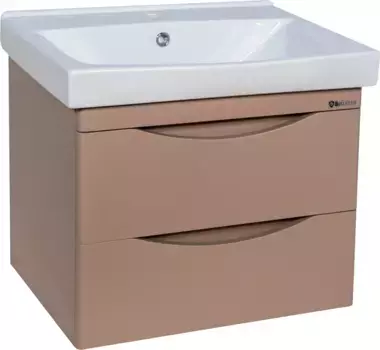 Тумба капучино 57 см Bellezza Санриса 4630109180455