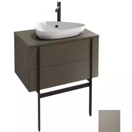 Тумба коричневая кожа 80 см Jacob Delafon Nouvelle Vague EB3039-NR2