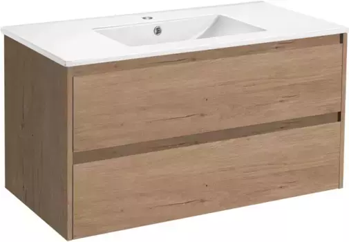 Тумба натуральный дуб 100,6 см Vincea Gio VMC-2G100NO