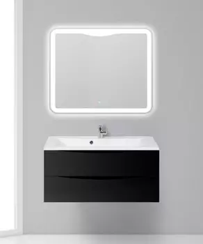 Тумба Nero Lucido 99,6 см BelBagno Marino MARINO-1000-2C-SO-NL-P